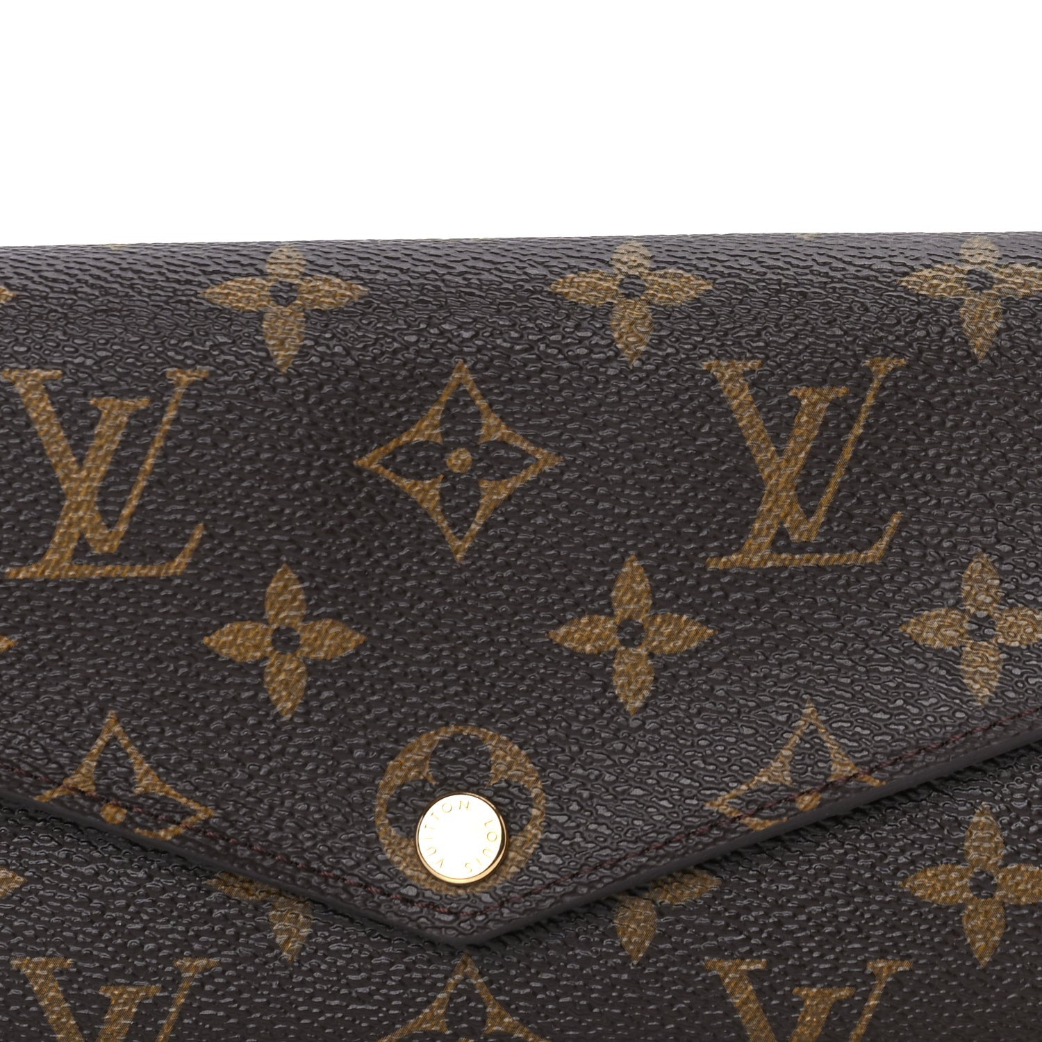 Louis Vuitton Monogram Sarah Wallet NM Brown 3 of 7
