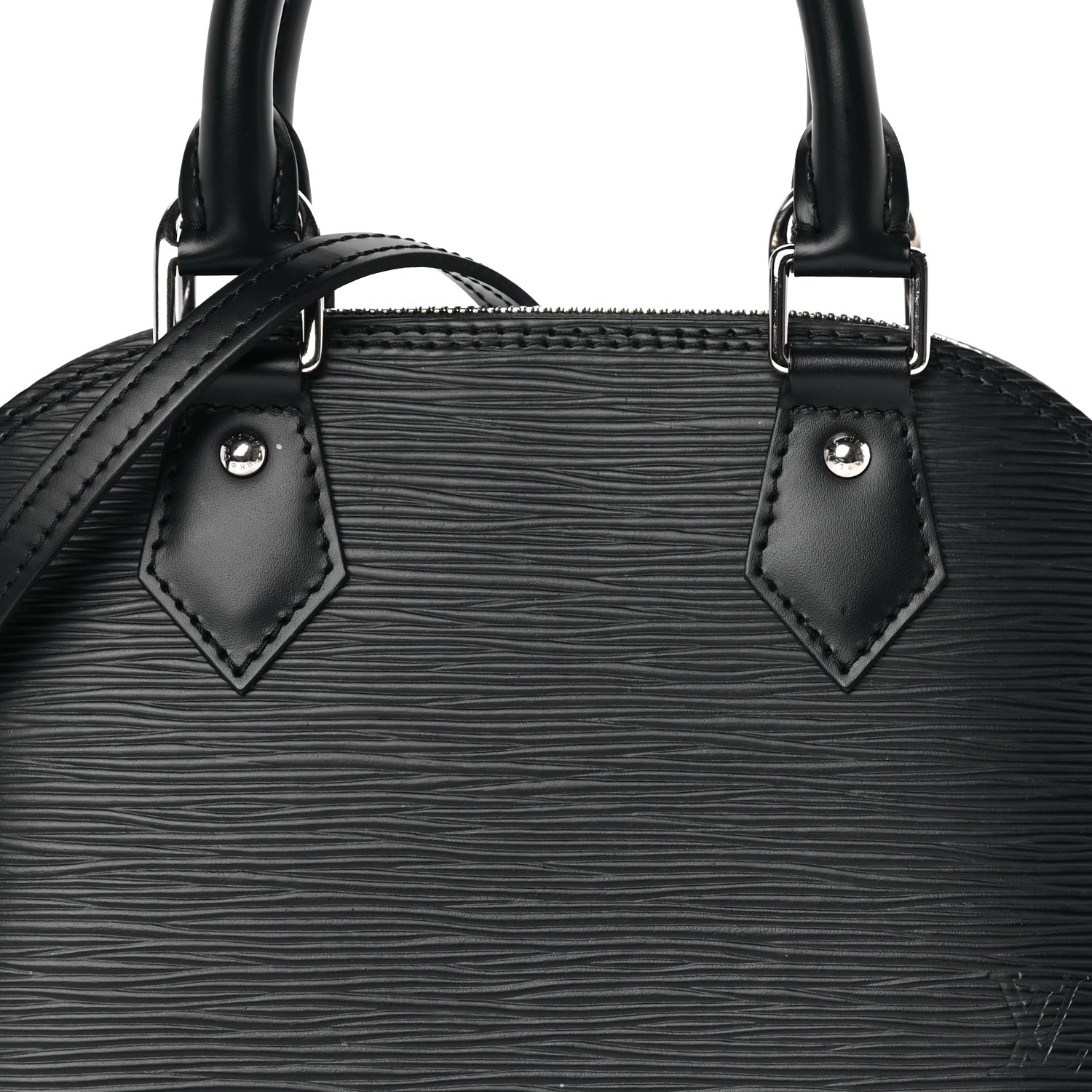 Louis Vuitton Epi Alma BB Black 6 of 7