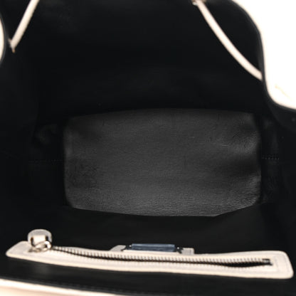 Bulgari Calfskin Quilted Serpenti Forever Backpack White 5 of 11