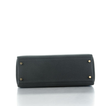 Hermes Togo Kelly Retourne 32 Black 6 of 26