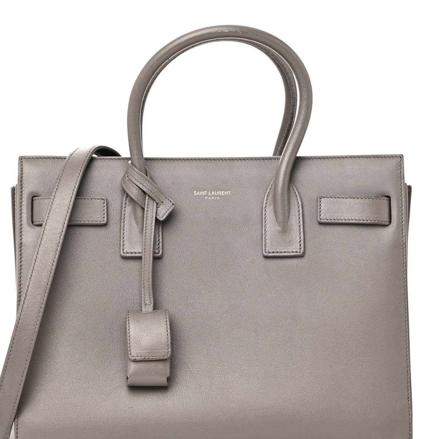 Saint Laurent Calfskin Baby Sac De Jour Fog 7 of 7