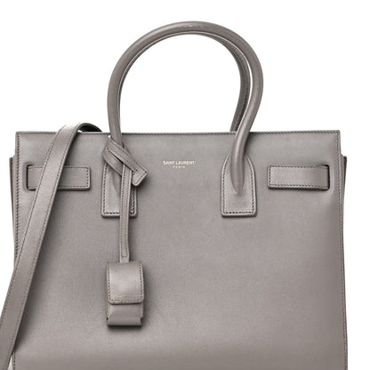 Saint Laurent Calfskin Baby Sac De Jour Fog 7 of 7