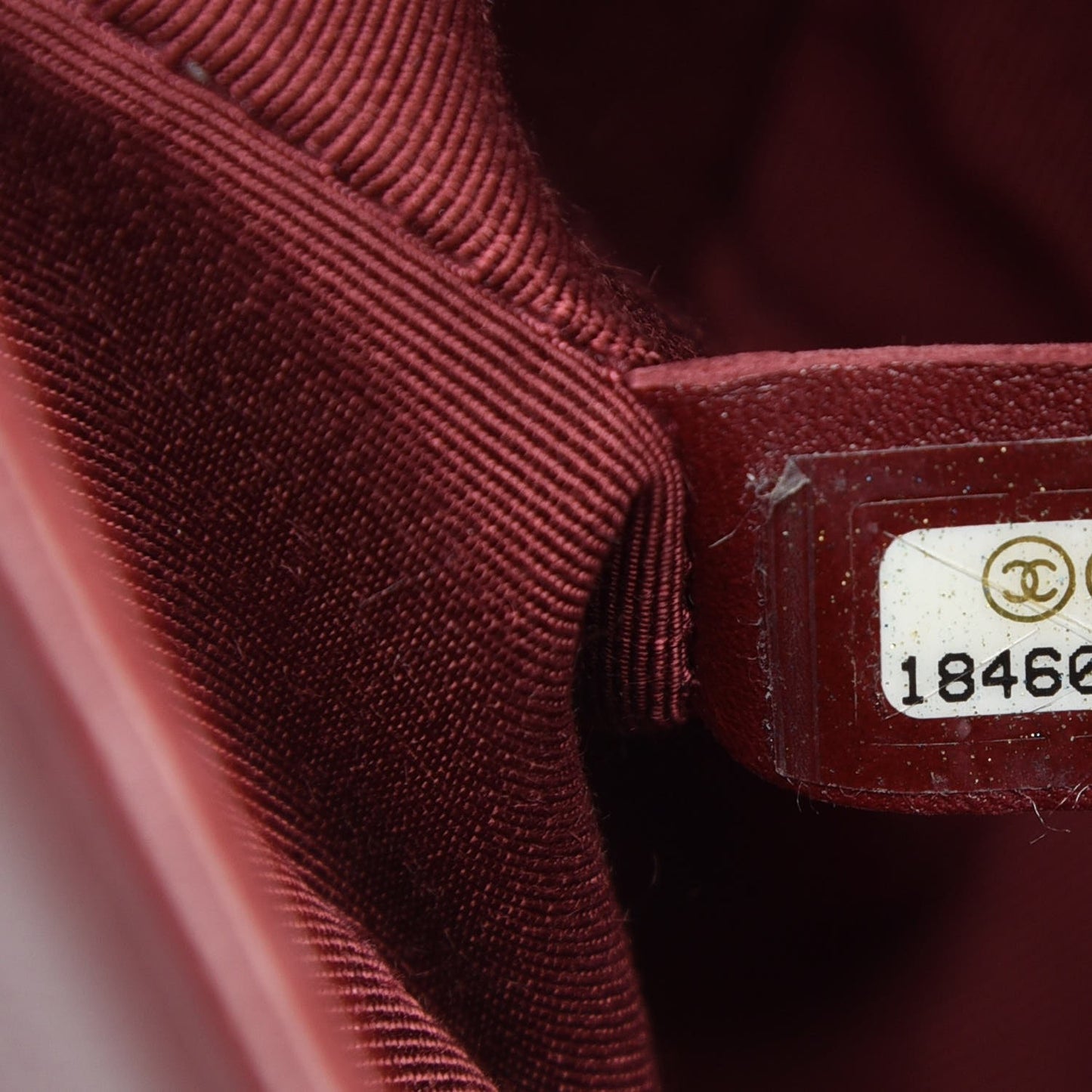 Lambskin Quilted Medium Boy Flap Red