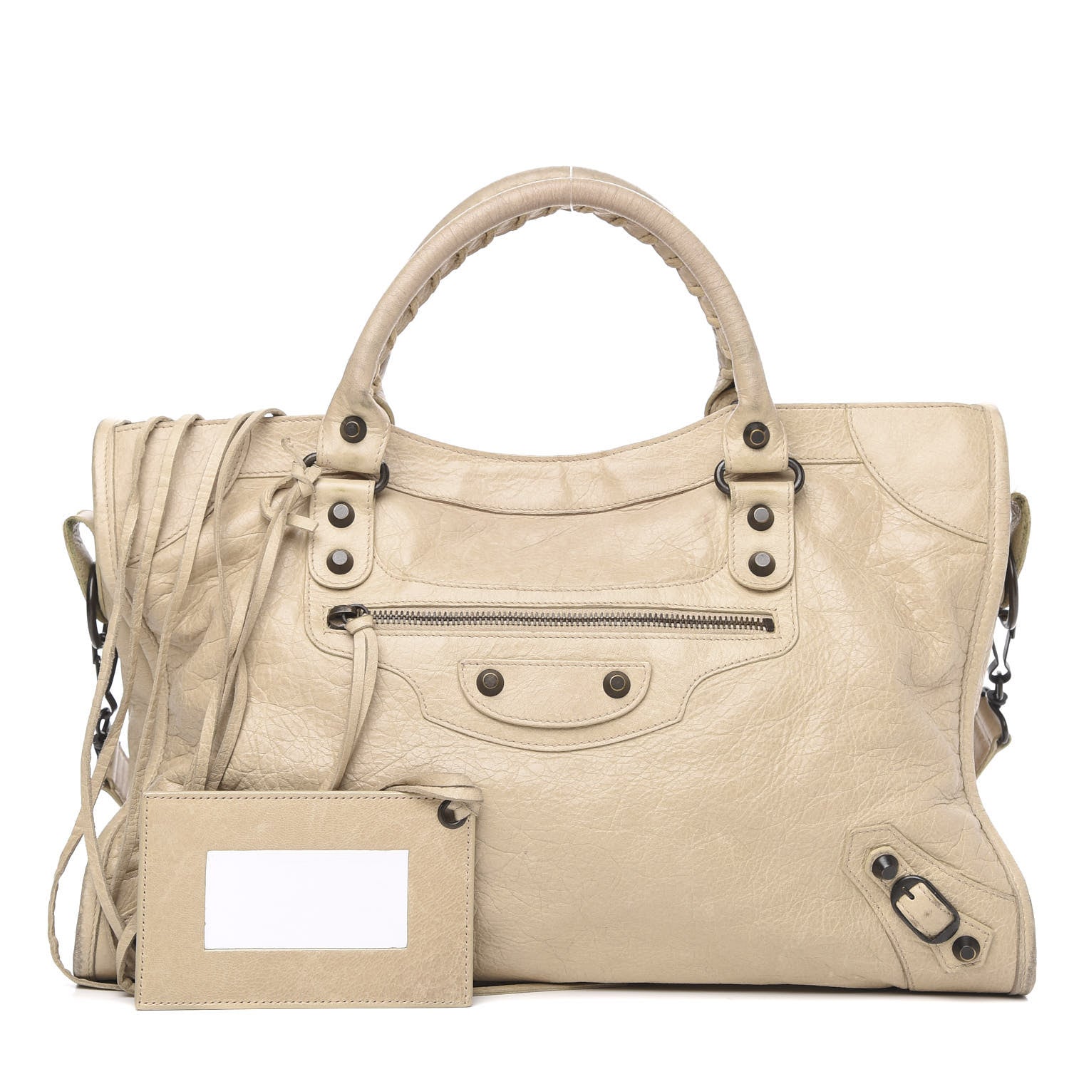 Balenciaga Agneau Classic Hardware City Praline 1 of 17