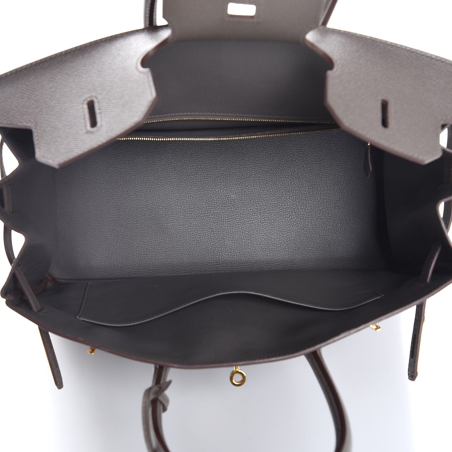 Hermes Epsom Birkin 35 Etain 7 of 33