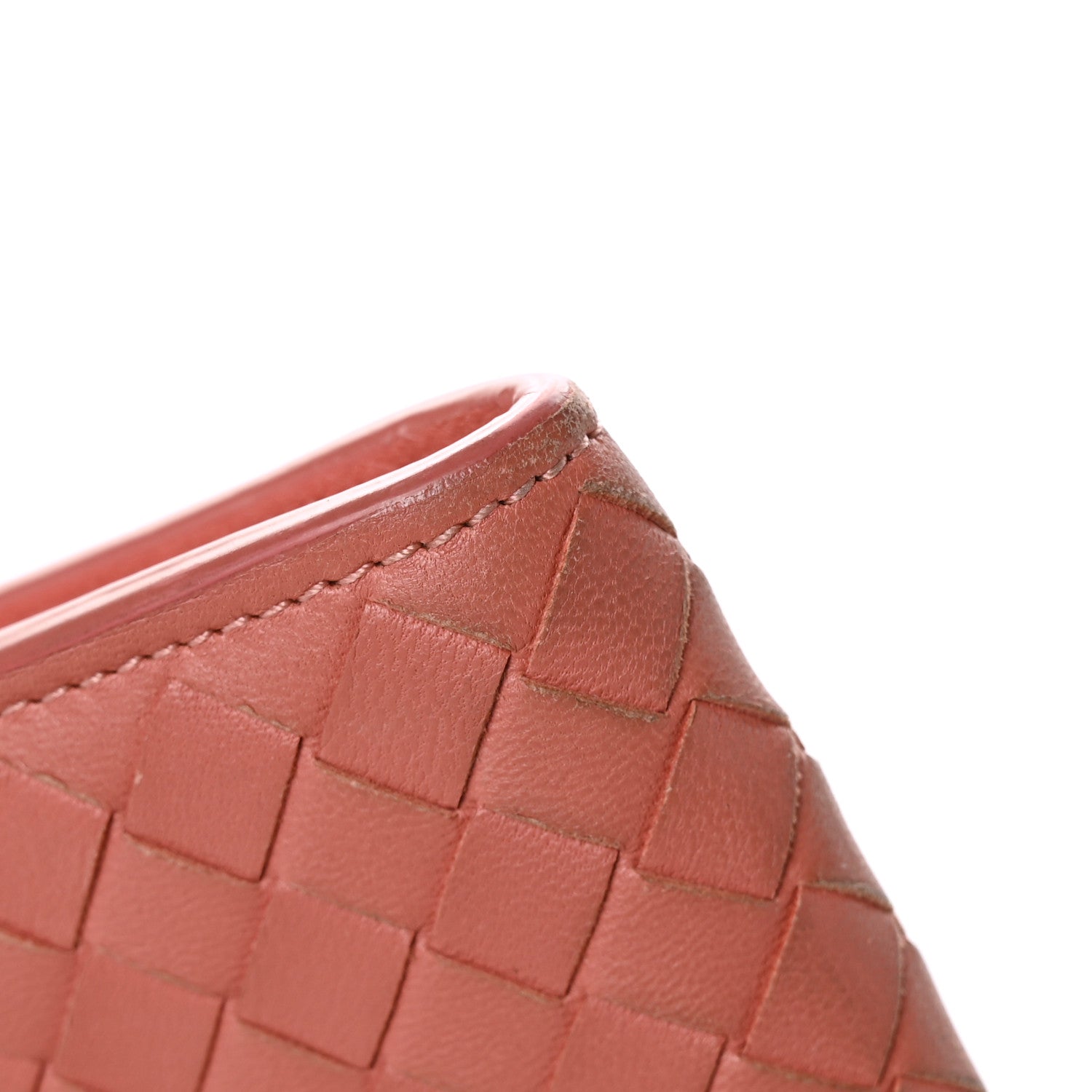 Bottega Veneta Nappa Intrecciato Half Zip Around Wallet Pompei 11 of 12