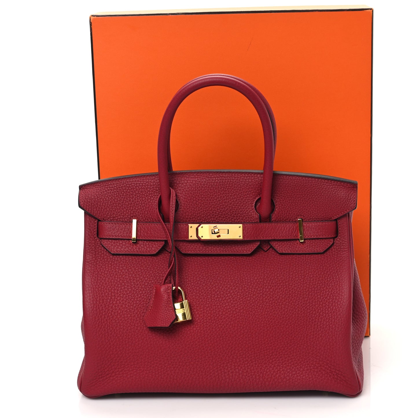 Togo Birkin 30 Rouge Grenat