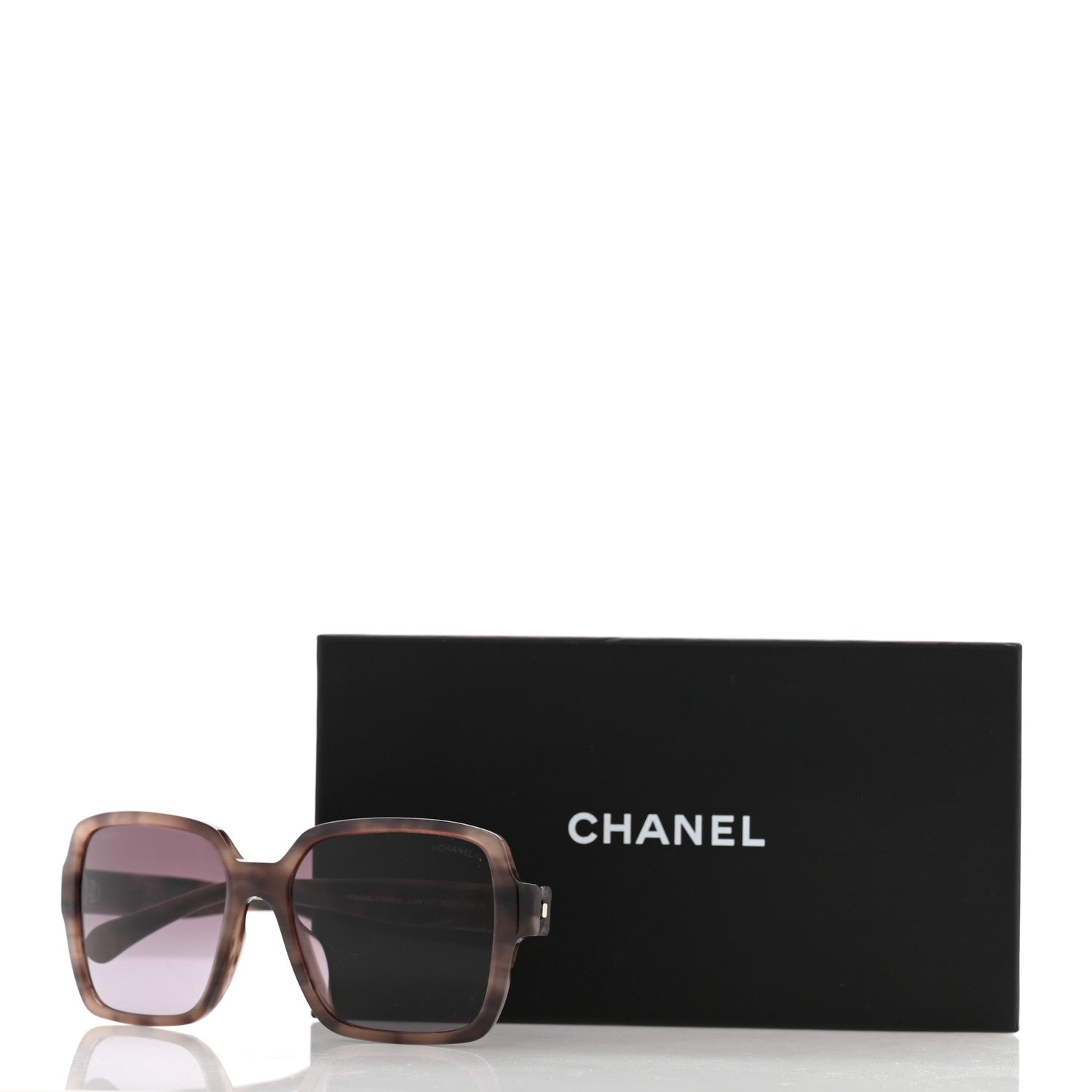 Chanel Acetate Square Sunglasses 5408-A Purple 8 of 8