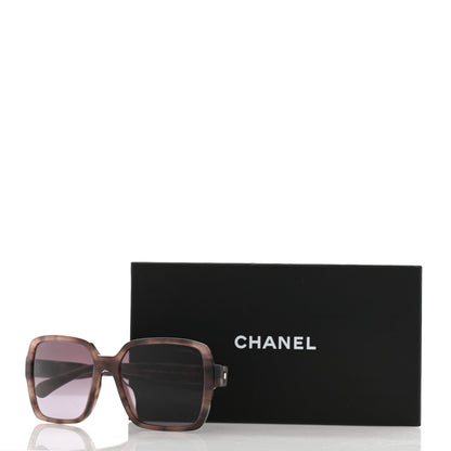 Chanel Acetate Square Sunglasses 5408-A Purple 8 of 8