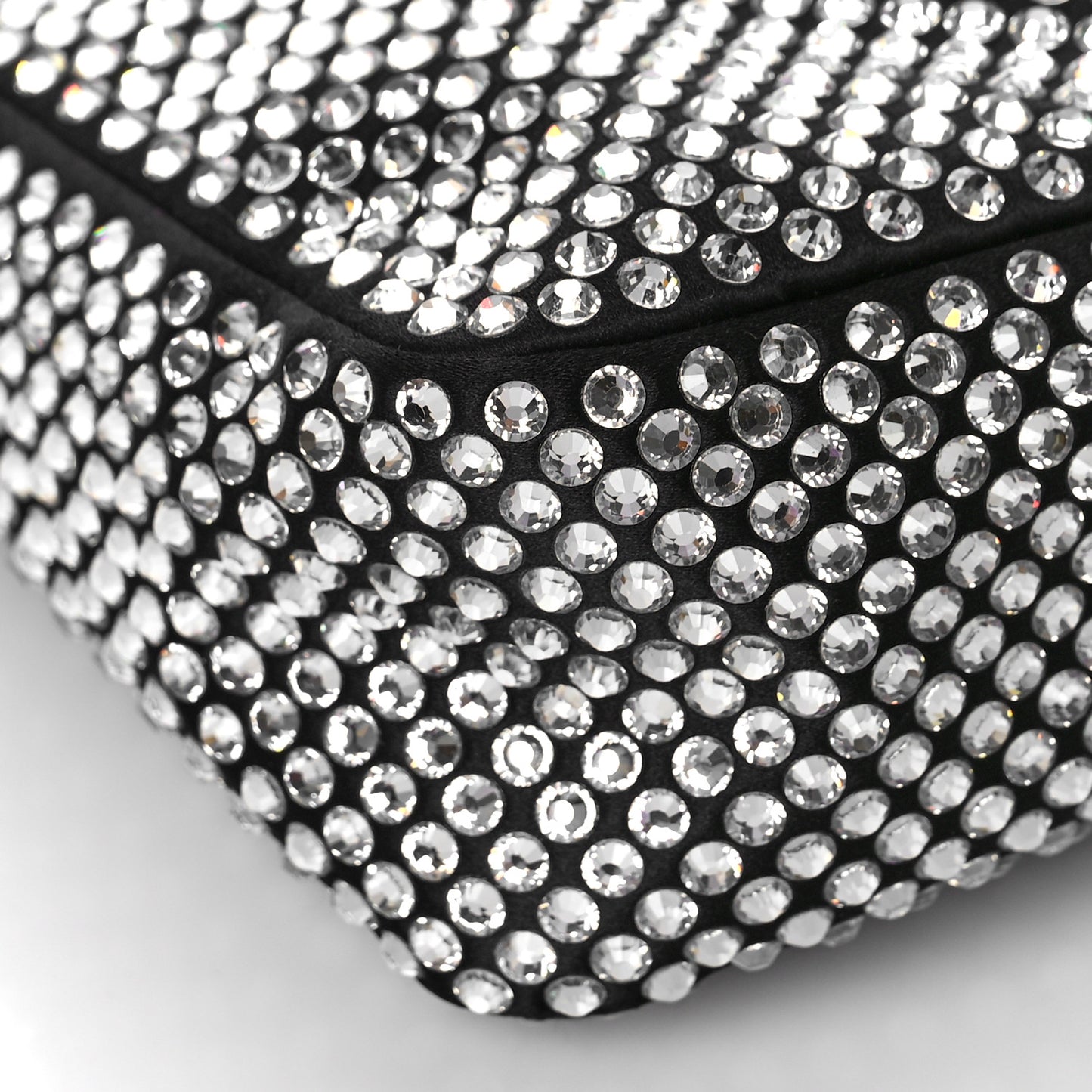 Satin Crystal Mini Re-Edition 2000 Bag Cristal