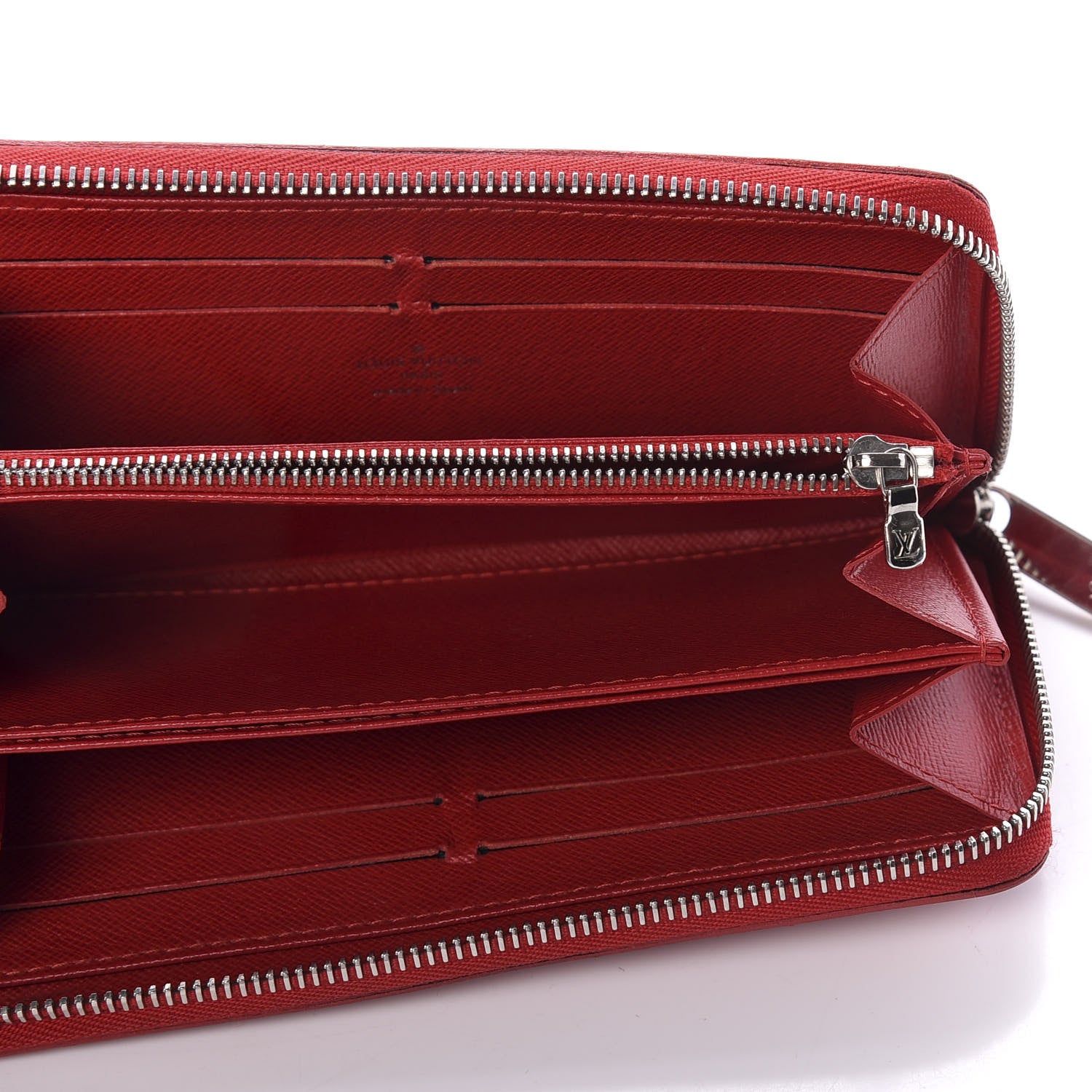 Louis Vuitton Epi Zippy Wallet Rubis 5 of 9