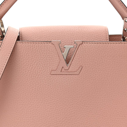 Louis Vuitton Taurillon Capucines PM Magnolia 7 of 10