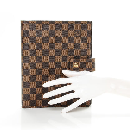 Louis Vuitton Damier Ebene Large Ring Agenda Cover 2 of 6