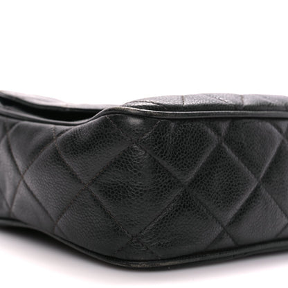 Chanel Caviar Quilted Flap Shoulder Bag Black 8 of 9