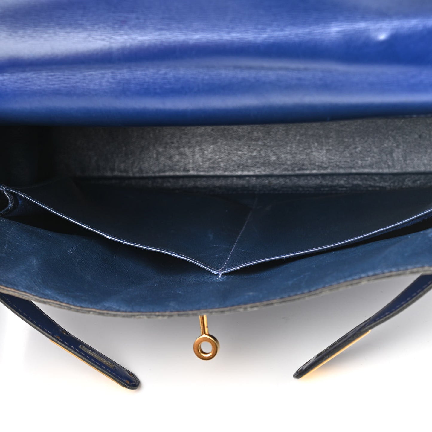 Box Kelly Retourne 32 Bleu Saphir