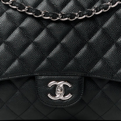 Chanel Caviar Quilted Maxi Single Flap Black 11 of 16