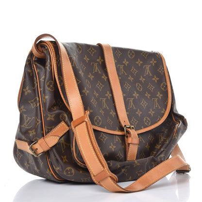 Louis Vuitton Monogram Saumur 35 18 of 31