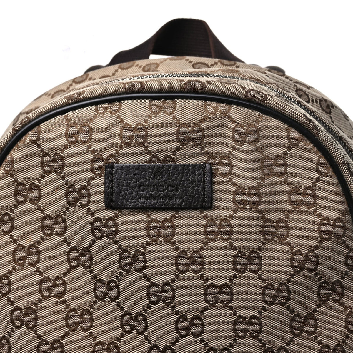 Monogram Travel Backpack Beige