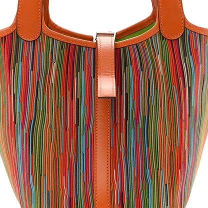 Hermes Box Vibrato Picotin 18 PM Potiron Vert Anis 8 of 14