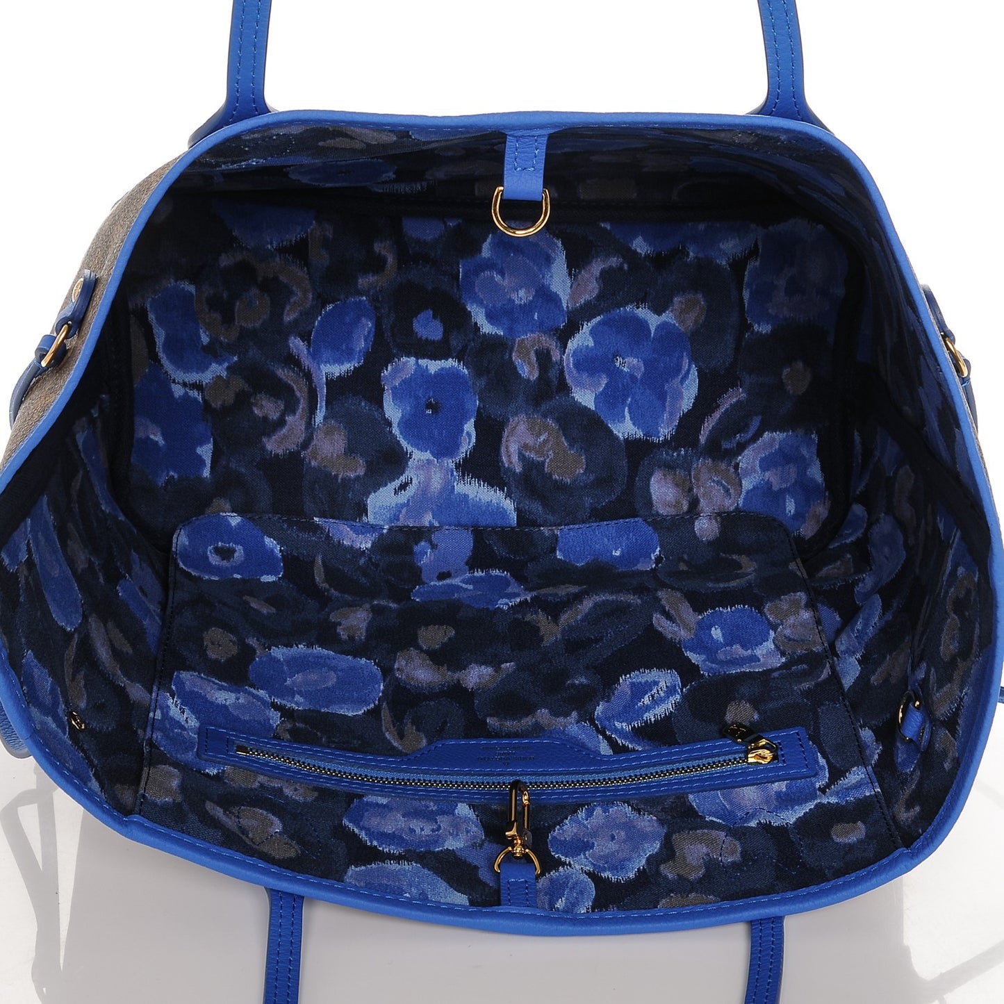 Monogram Articles de Voyage Ikat Neverfull MM Grand Blue