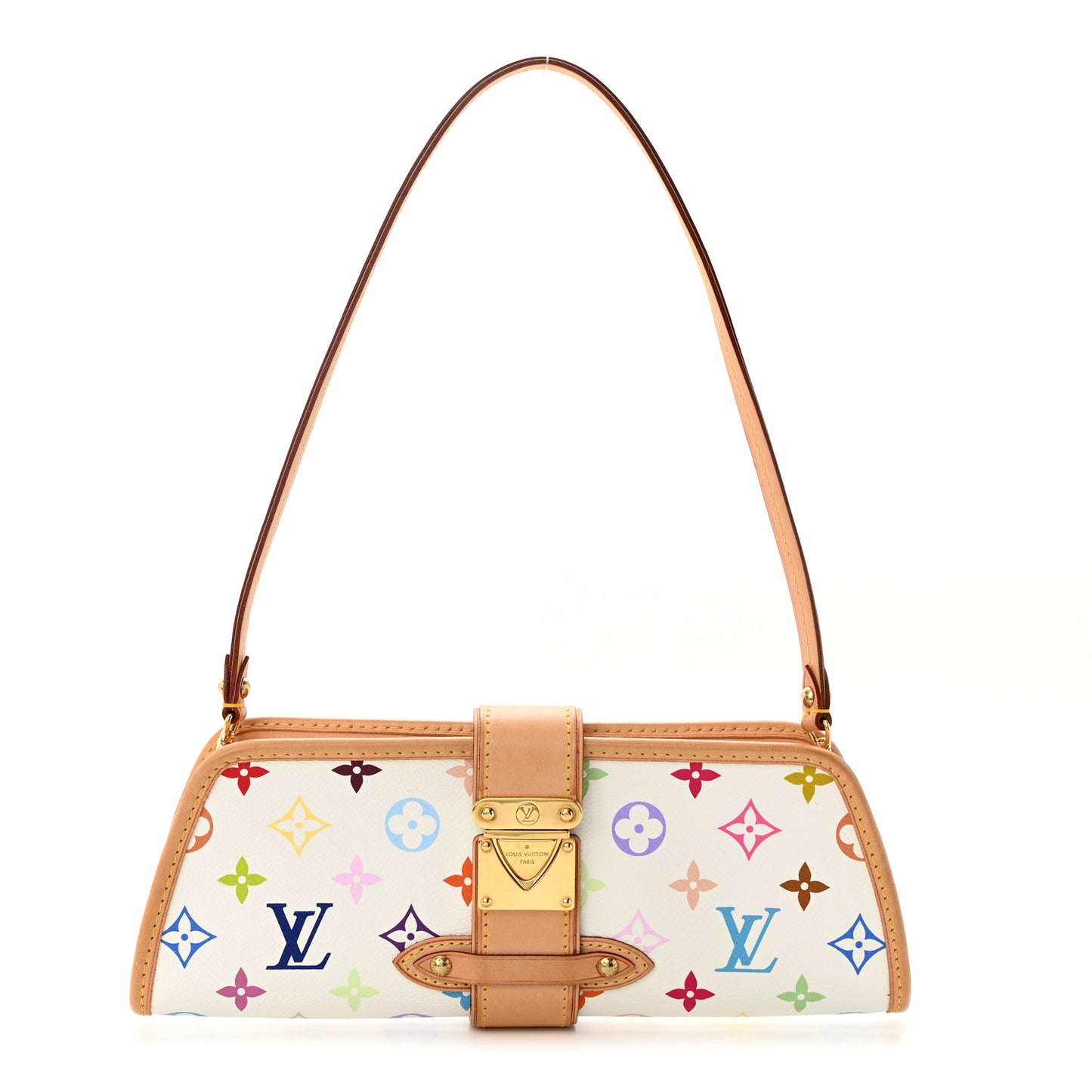 Monogram Multicolor Shirley White