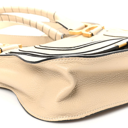 Chloe Calfskin Small Marcie Satchel Root Beige 8 of 9