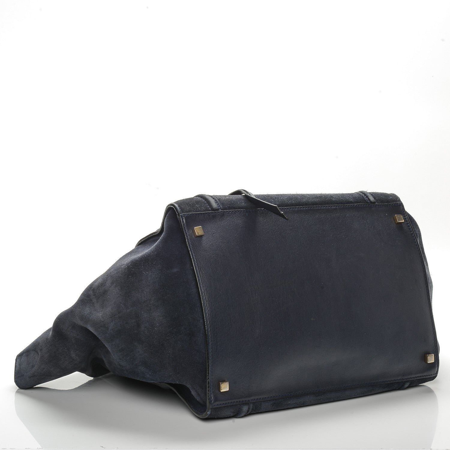 Celine Suede Large Phantom Luggage Midnight 4 of 17