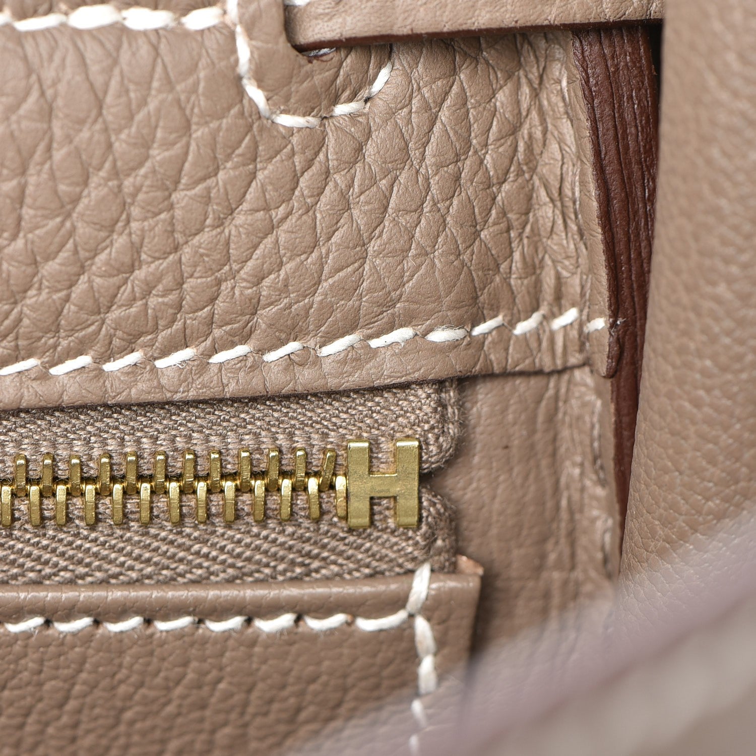 Hermes Togo Kelly Retourne 28 Etoupe 29 of 30