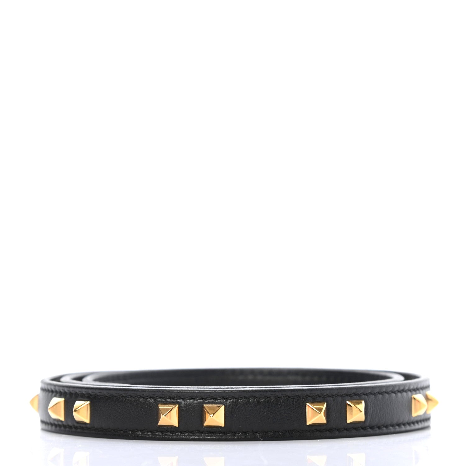 Hermes Swift 16mm Mini Dog Carres Bag Strap Black 2 of 4