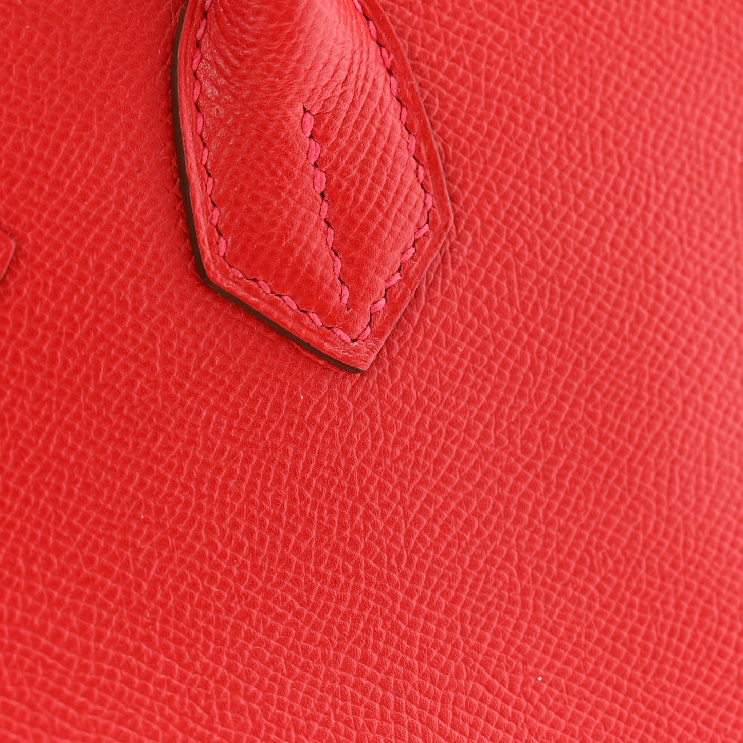 Epsom Birkin 30 Rouge Casaque