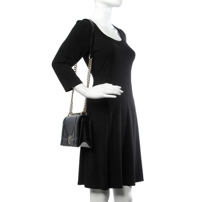 Christian Dior Lambskin Medium Diorama Flap Bag Black 2 of 9