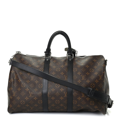 Louis Vuitton Monogram Macassar Keepall Bandouliere 45 1 of 4