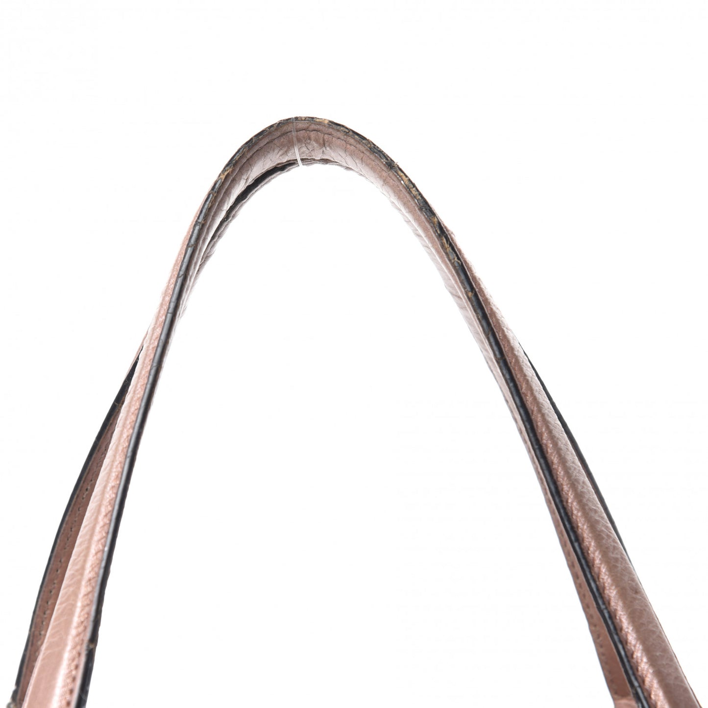 Metallic Pebbled Calfskin Medium Soho Shoulder Bag Pink