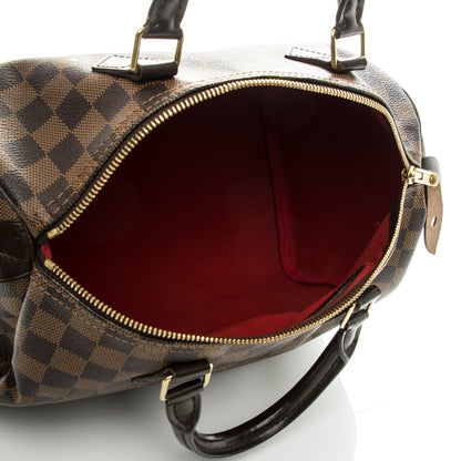 Louis Vuitton Damier Ebene Speedy 30 5 of 9
