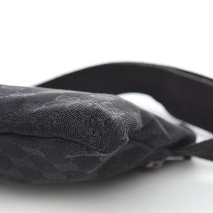 Gucci GG Monogram Double Pocket Belt Bag Black 11 of 12
