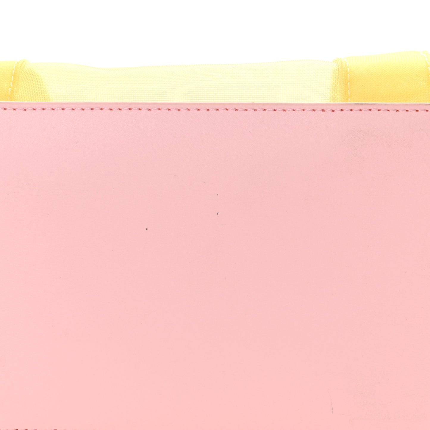 Nylon The Mesh Medium Tote Bag Yellow Multicolor