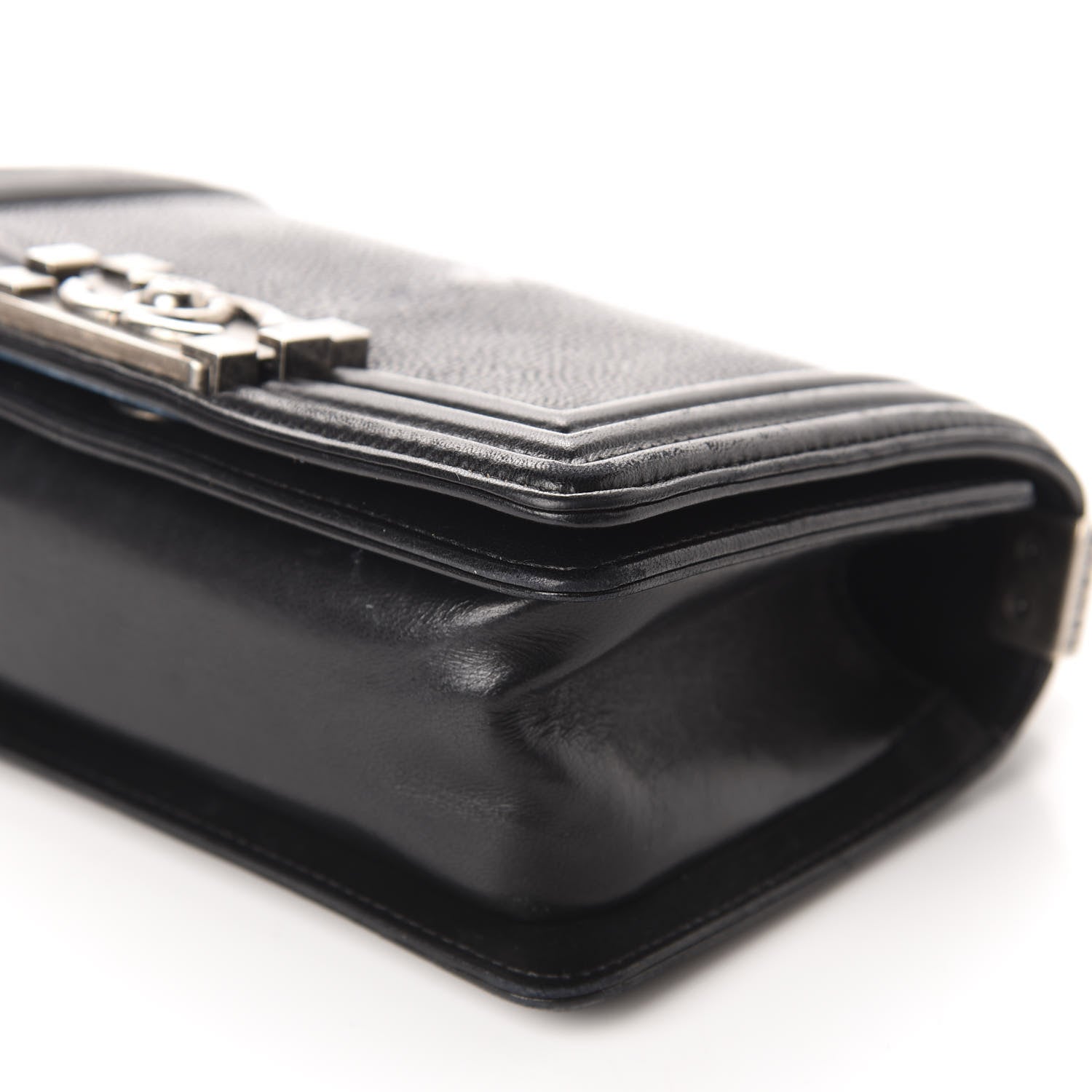 Chanel Galuchat Stingray Small Boy Flap Black 7 of 10