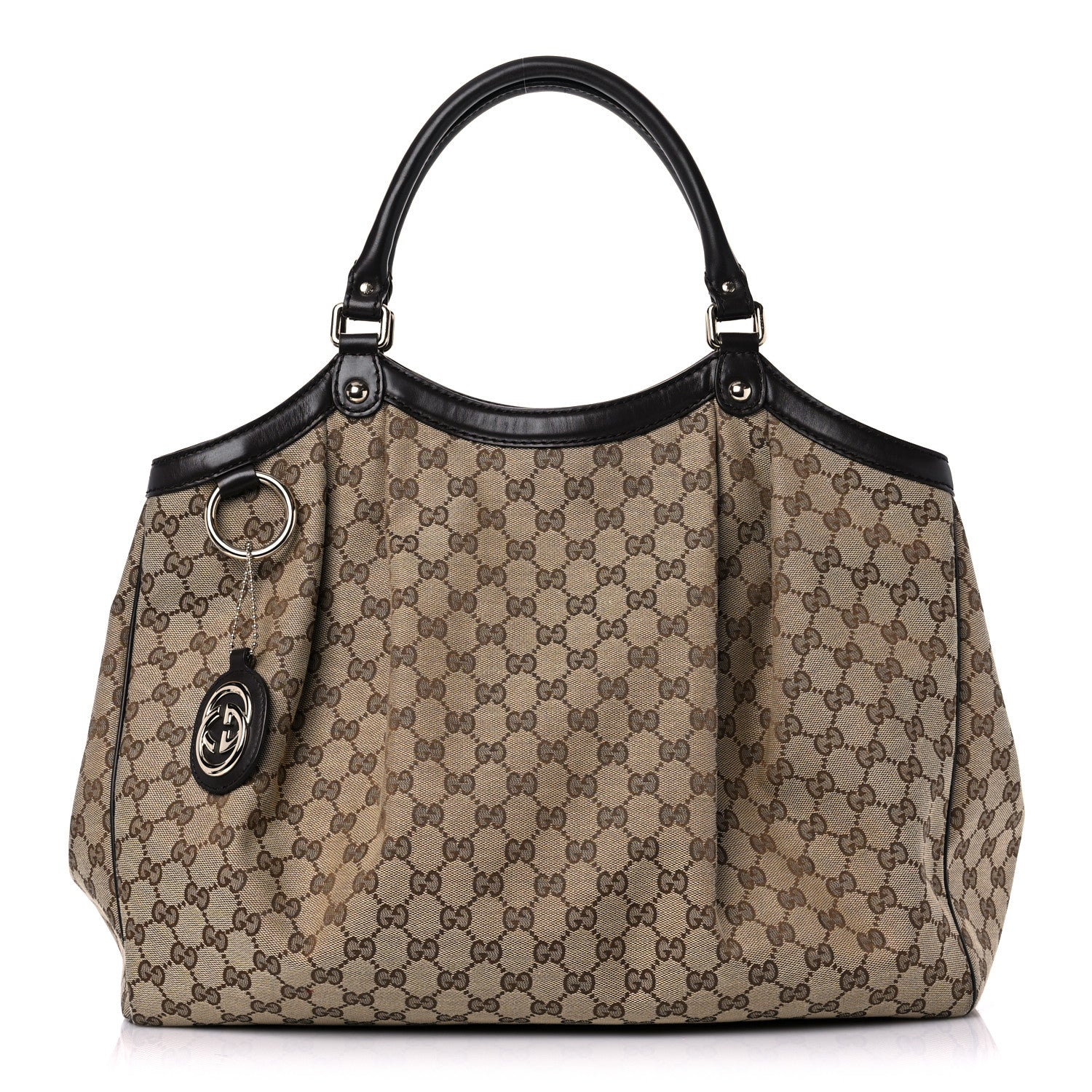 Gucci Monogram Large Sukey Tote Dark Brown 1 of 16