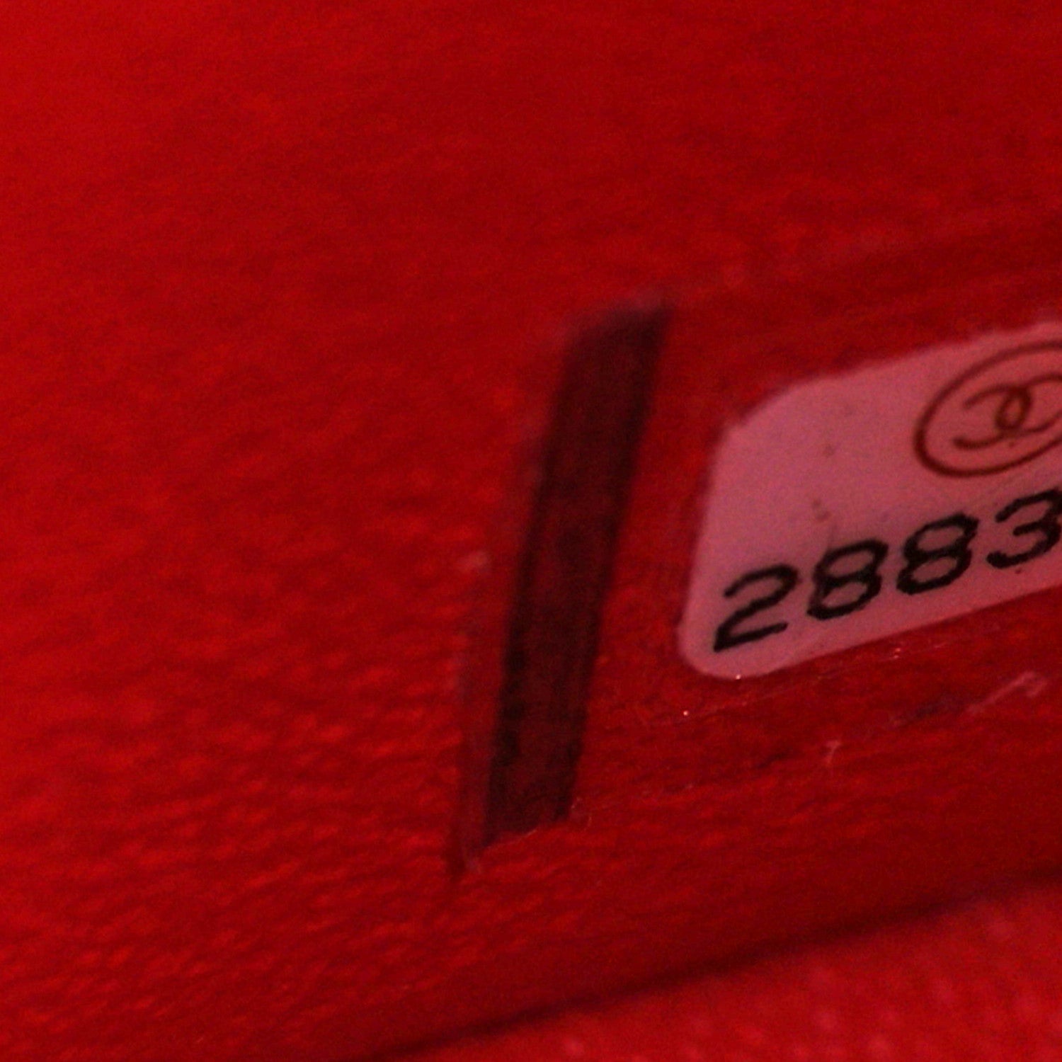 Chanel Caviar Quilted Jumbo Double Flap Red 7 of 9