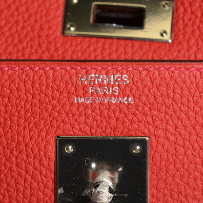 Hermes Togo Kelly Retourne 32 Vermillion 11 of 26