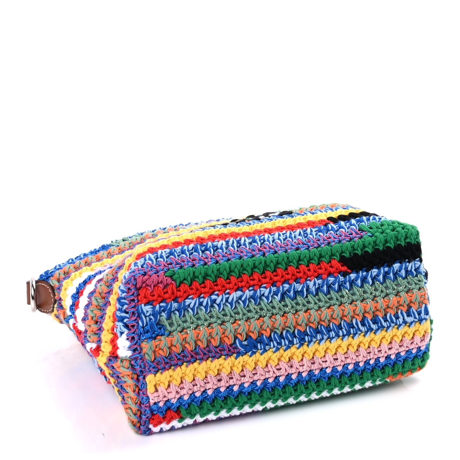 Miu Miu Fabric Crochet Pouch  Multicolor 3 of 8