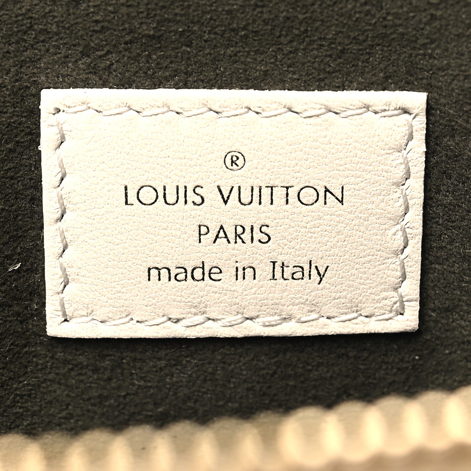 Louis Vuitton Lambskin Embossed Monogram Coussin PM Cream 8 of 11
