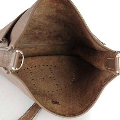 Hermes Taurillon Clemence Evelyne III GM Etoupe 7 of 7