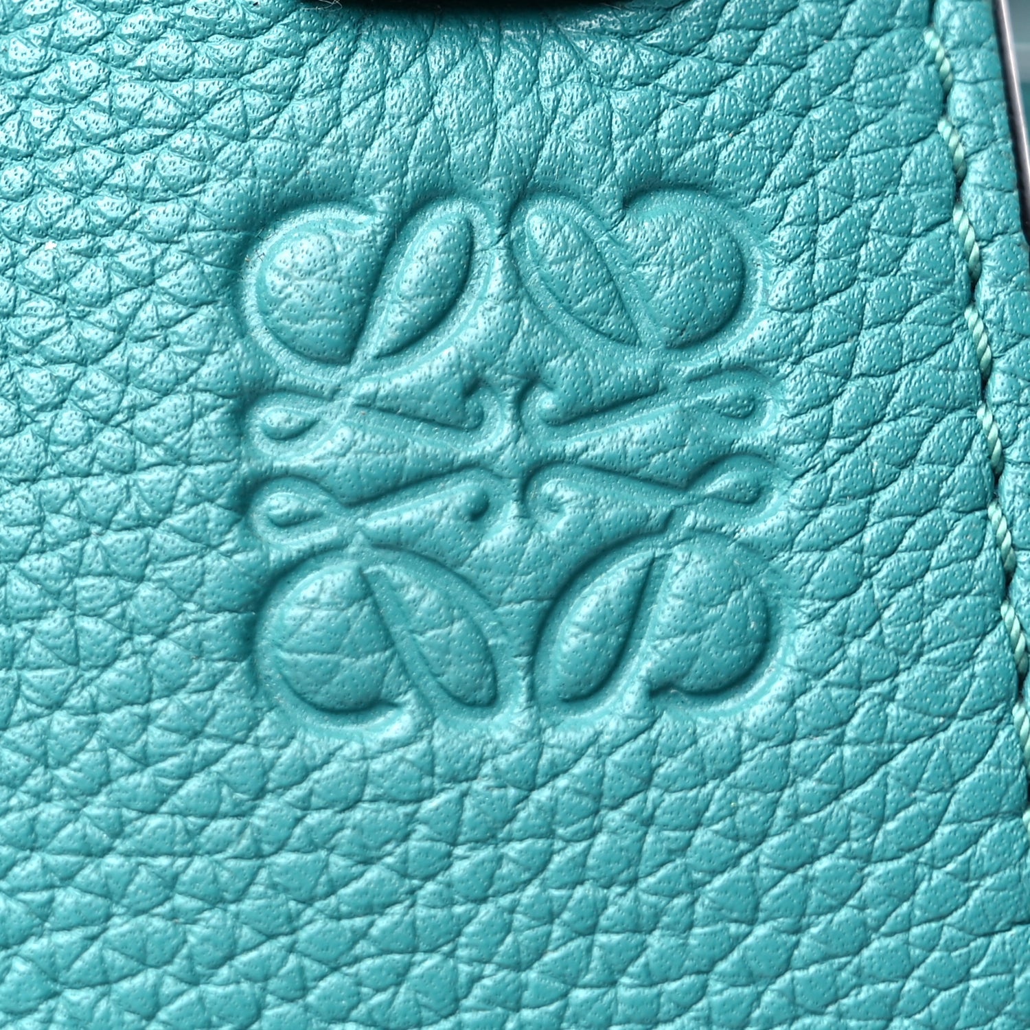 Loewe Calfskin Mini Hammock Shoulder Bag  Green 5 of 9