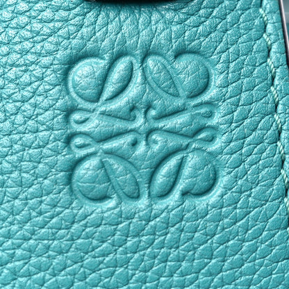 Loewe Calfskin Mini Hammock Shoulder Bag  Green 5 of 9
