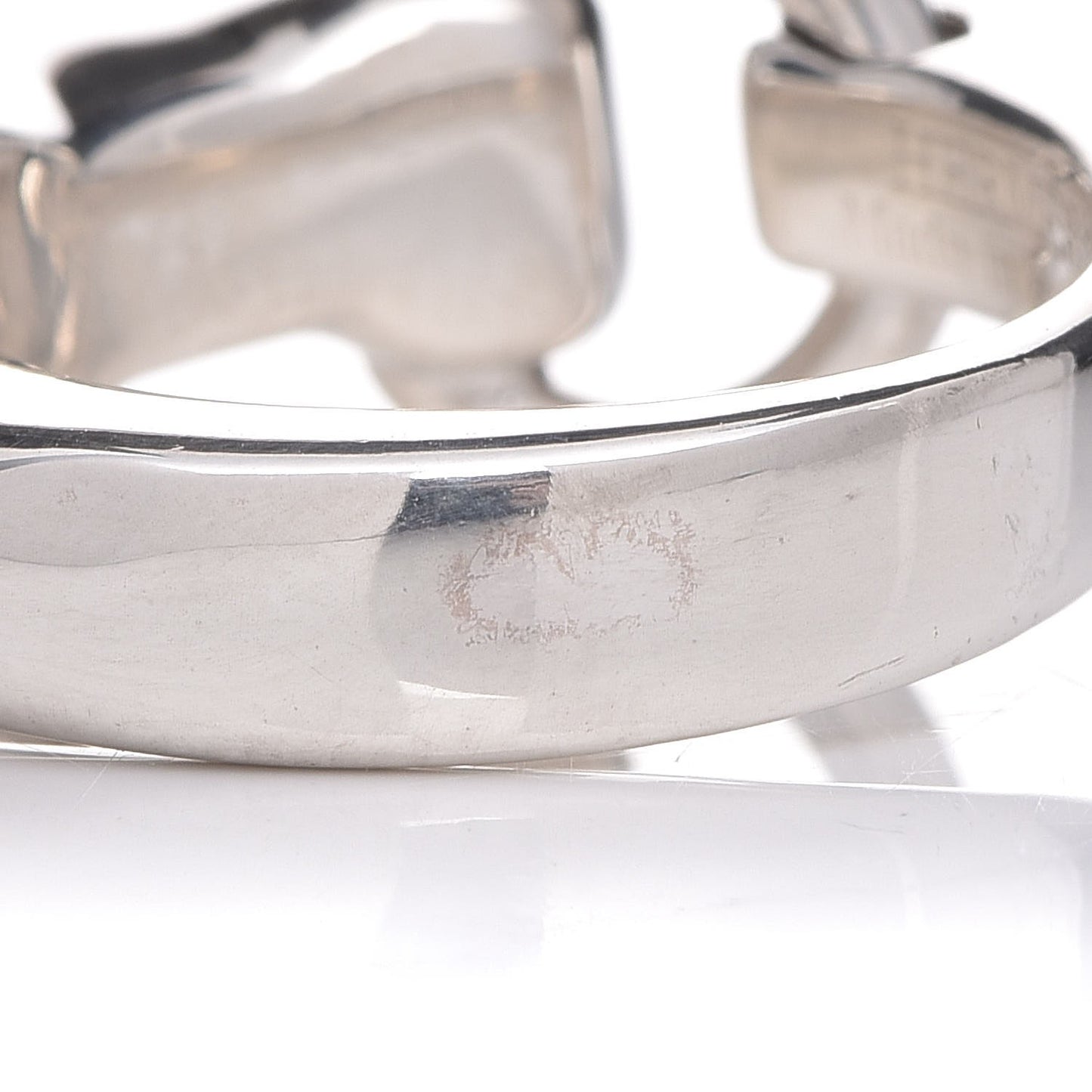 Sterling Silver Small Galop Ring 51 5.75