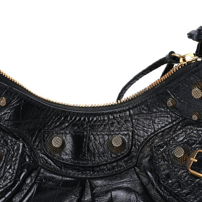 Balenciaga Agneau Arena Le Cagole Shoulder Bag XS Black 6 of 7