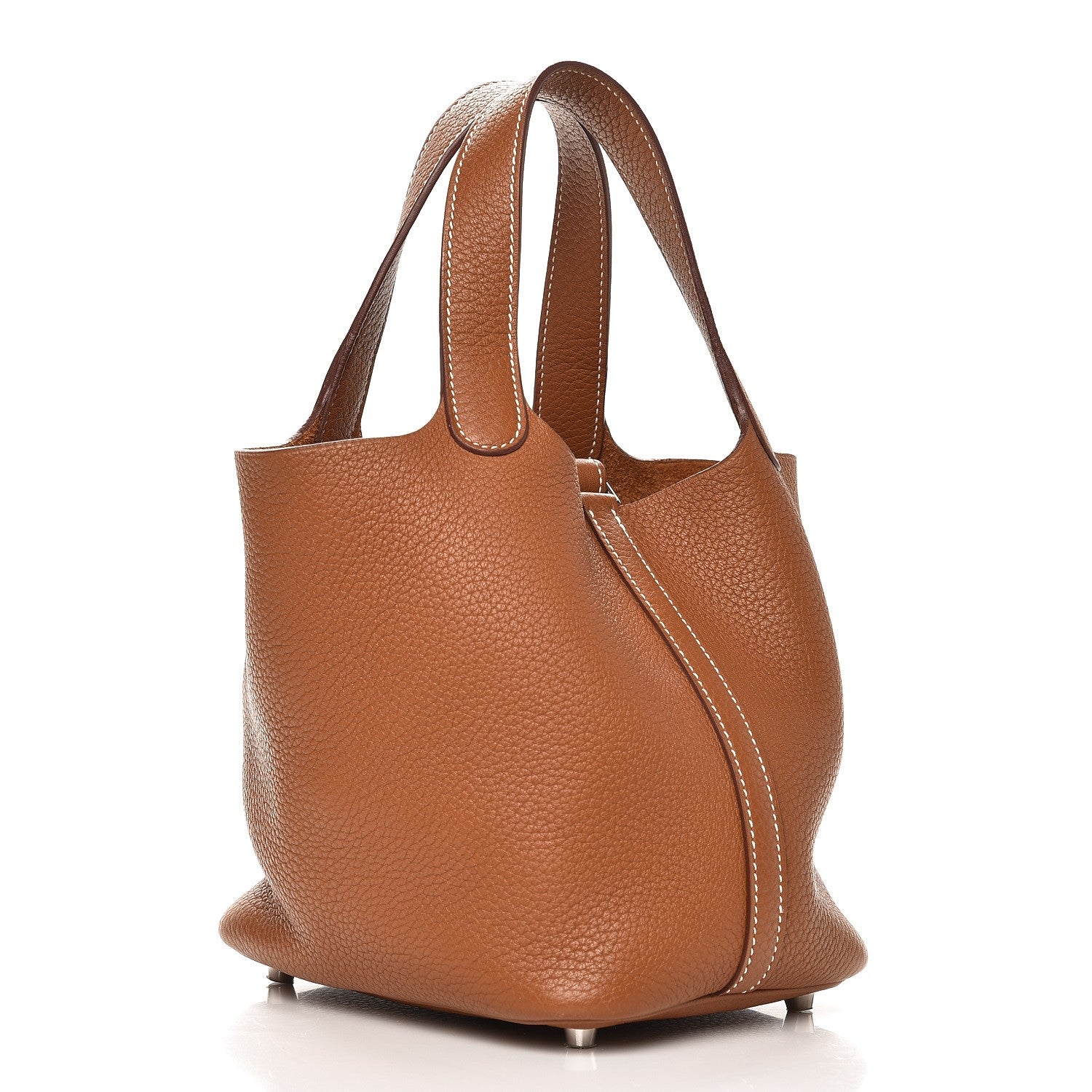 Hermes Taurillon Clemence Picotin Lock 18 PM Gold 3 of 8