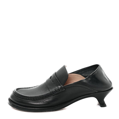 Loewe Campo 40mm Loafers 37 Black 1 of 11