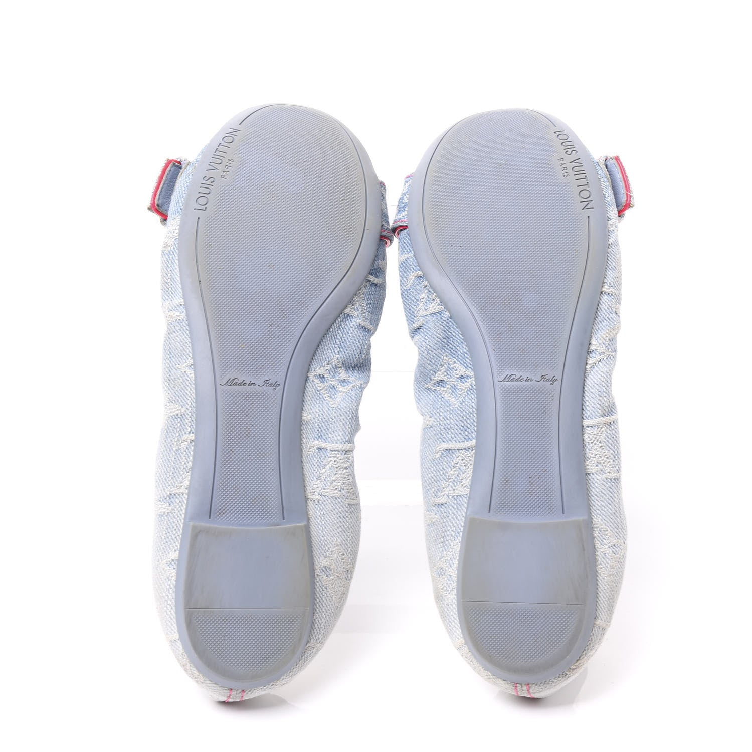 Louis Vuitton Monogram Denim Rosa Flats 36 5 of 8